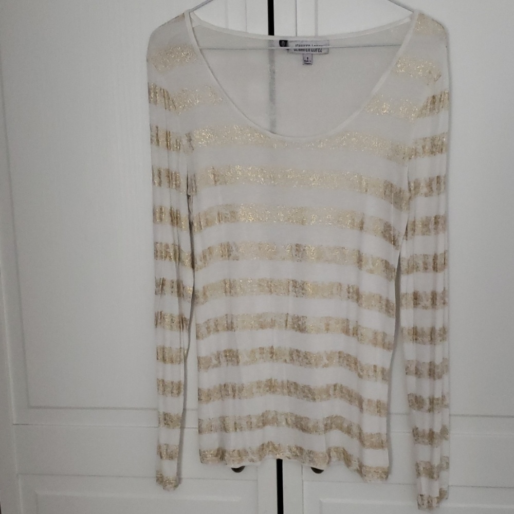 Jennifer Lopez long sleeve shirt- size Small